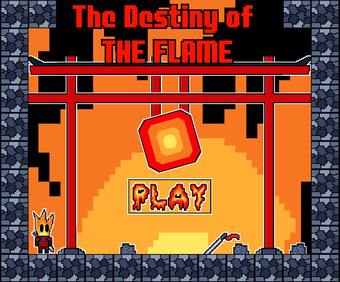 The destiny of the flame