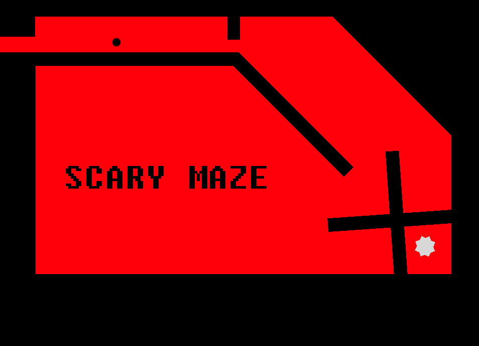 scary maze game cool math