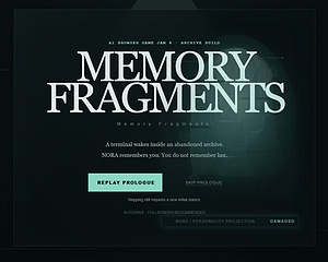 Memory Fragments cover