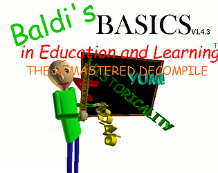 Baldi's Basics The Remastered Decompile game screenshot