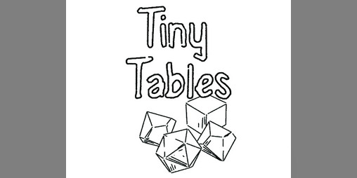Cover image for Tiny Tables - A Base Oracle for TTRPGs
