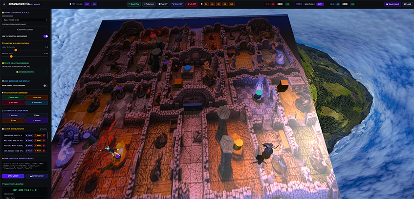 3D Game Tester Main Preview