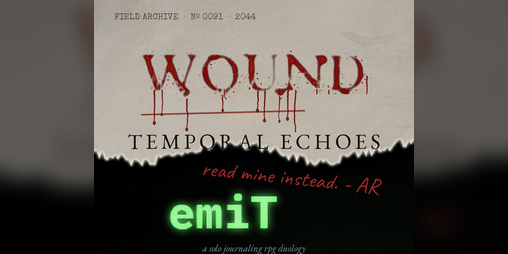 Cover image for Wound: Temporal Echoes + emiT