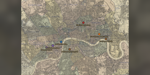 Cover image for London Map Editor | A Supplement for The Between TTRPG