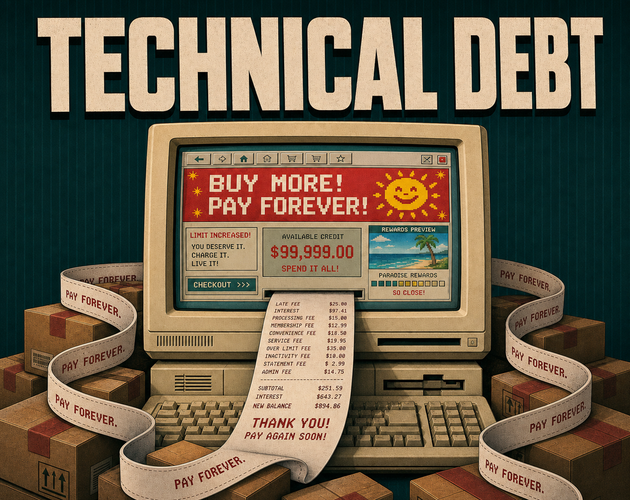 TECHNICAL DEBT – Screenshot des KI-Spiels