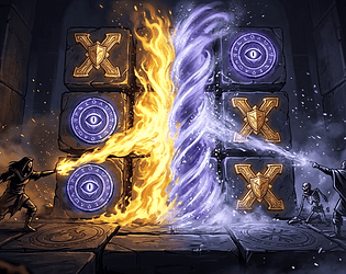 Knights and Crosses game screenshot