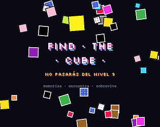 FIND THE  CUBE game screenshot