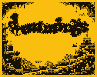 Screenshot 1 for Lemmings Playdate