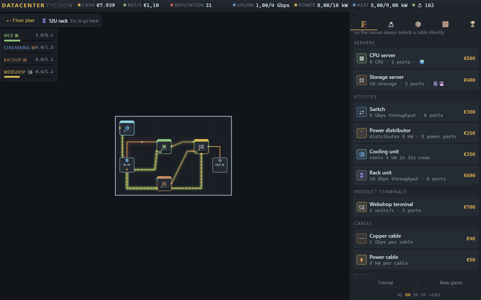 Datacenter Tycoon