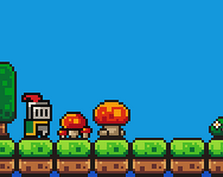 Platformer test 01 game screenshot
