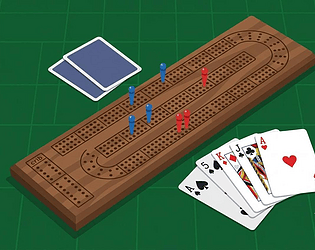 Cribbage game screenshot