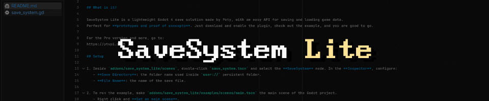 SaveSystem Lite