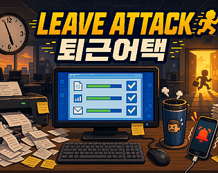 Leave Attack: Clock-Out Survival (퇴근어택) game screenshot