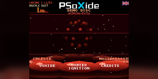 Cover image for PSoXide PS1 Demo Disc