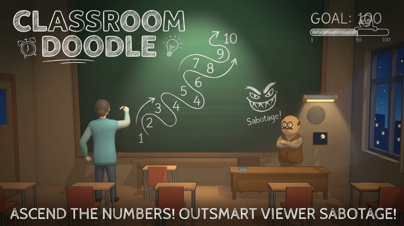 Classroom Doodle - Tiktok Live Interactive Game