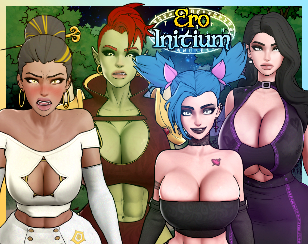 Cover art for Ero Initium 0.1.1 by Eroniverse — adult visual novel