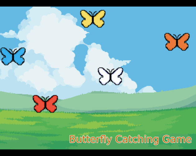 Cover image for Butterfly Catching Game