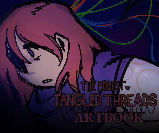Cover image for The Forest of Tangled Threads Artbook