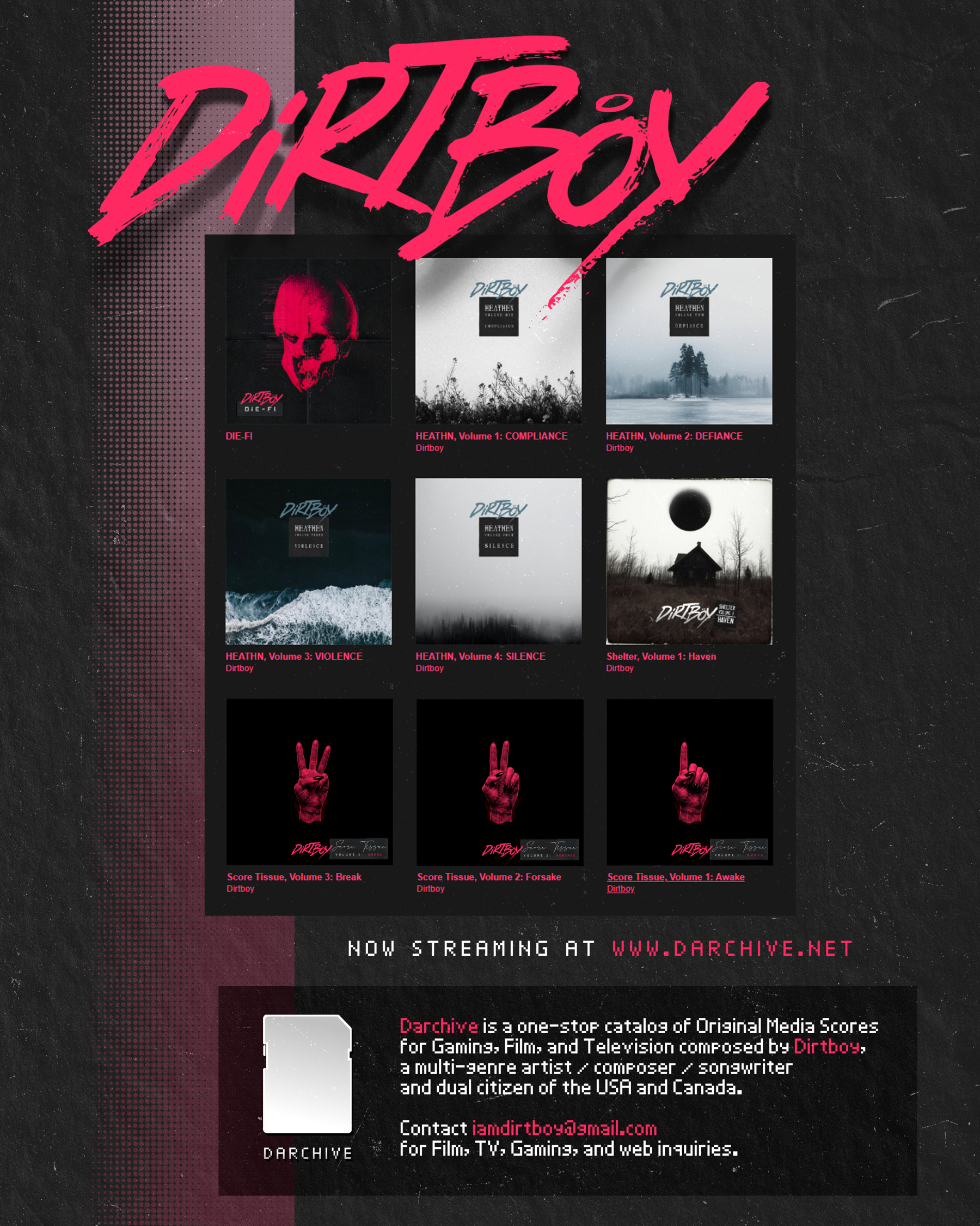 Original Media Scores by Dirtboy Original Media Scores by Dirtboy