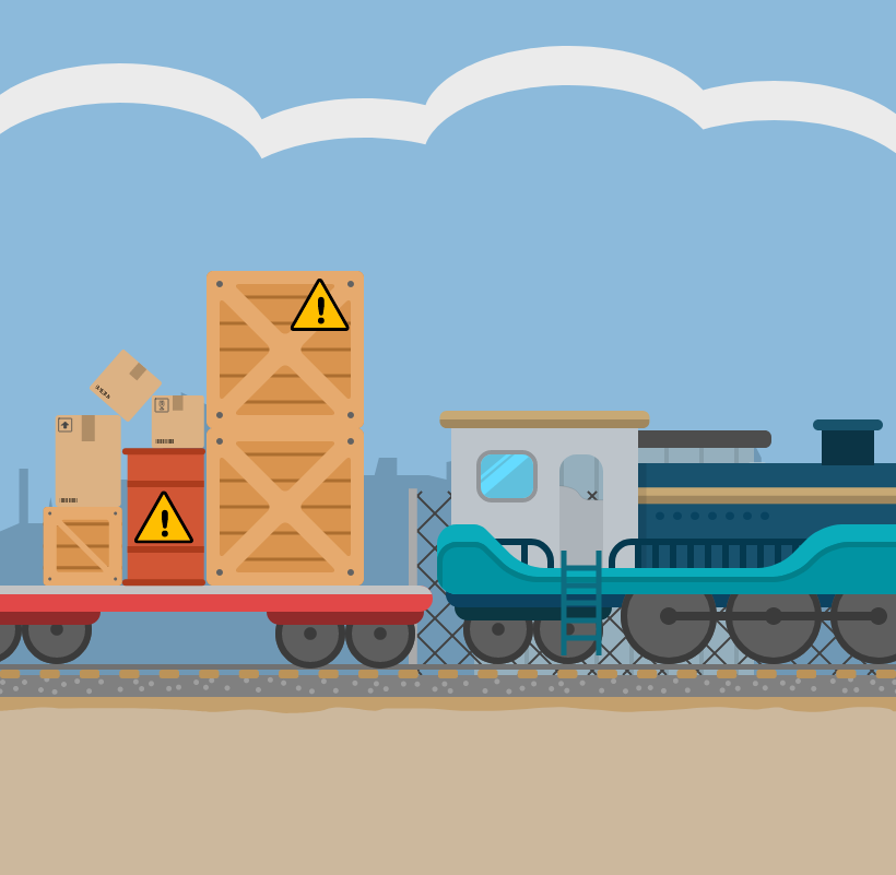 2D Train game assets by VilvusGames