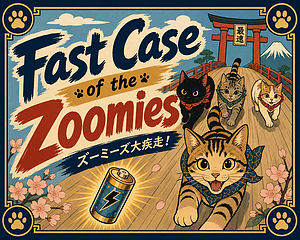 Fast Case of the Zoomies cover