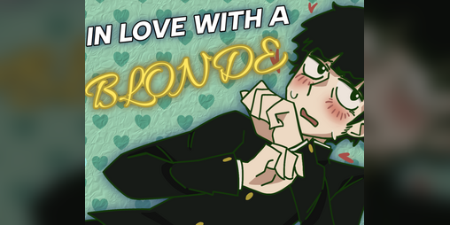 Cover image for In love with a blonde