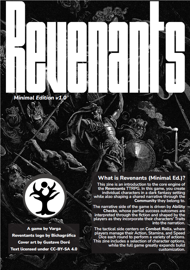 Cover image for Revenants Revised - Minimal Edition