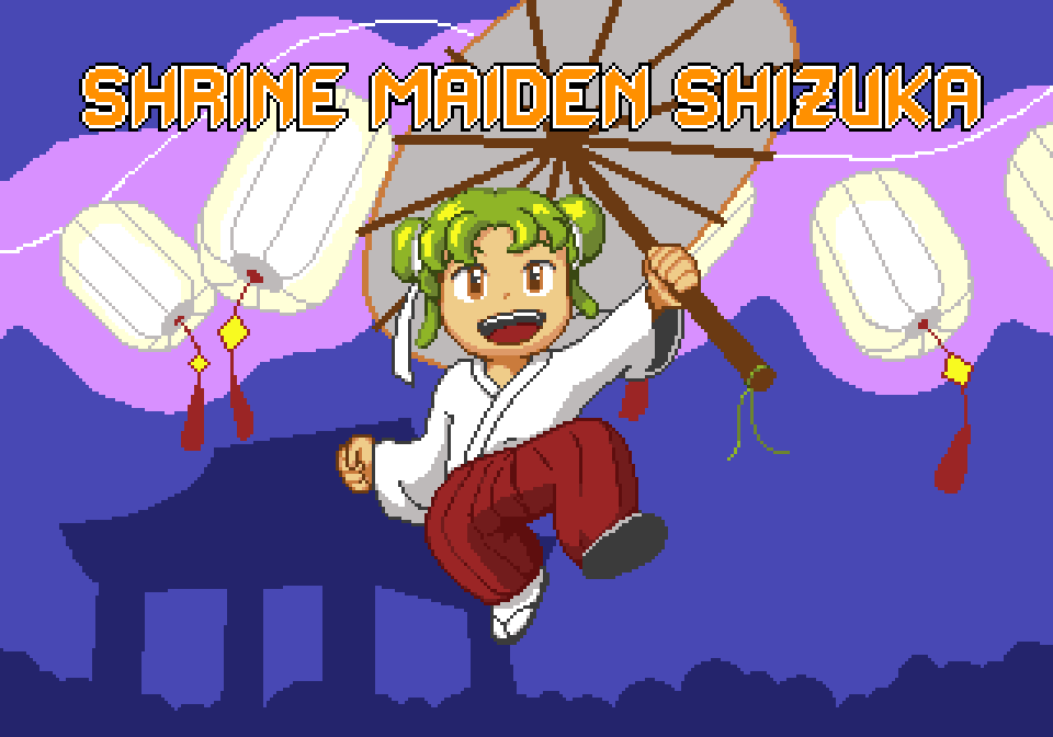 Shrine Maiden Shizuka (SEGA Mega Drive / Genesis)