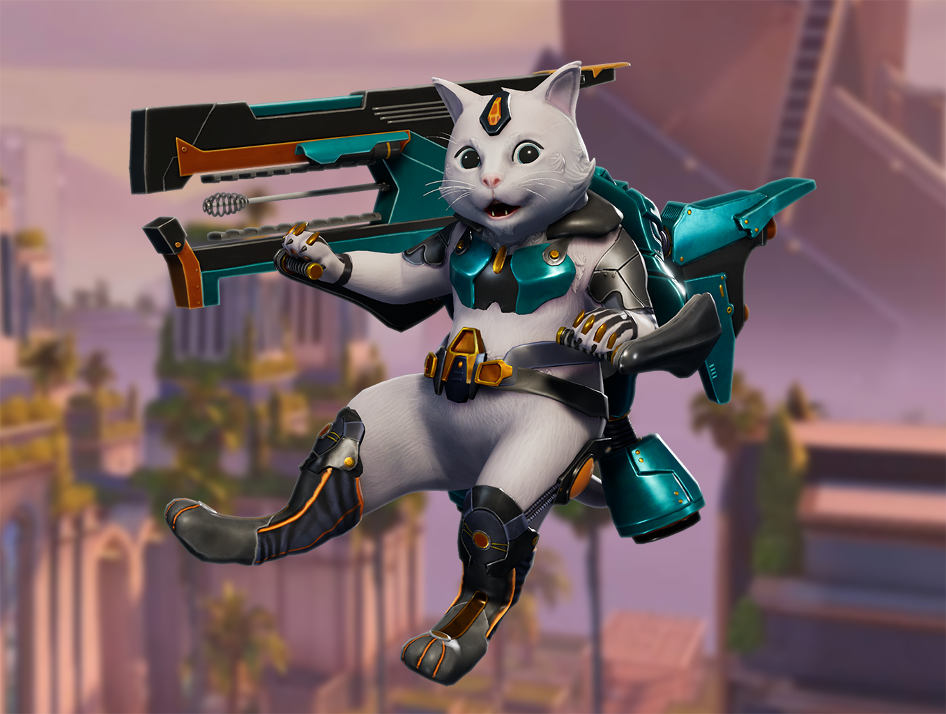 Jetpack Cat By Beccy