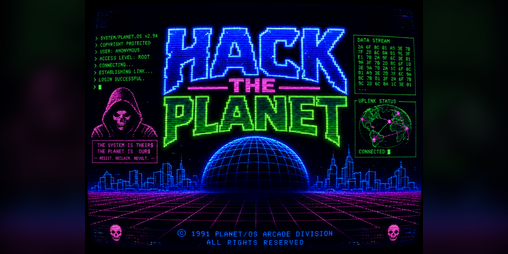 Cover image for Hack the Planet