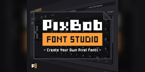 Cover image for PixBob Font Studio