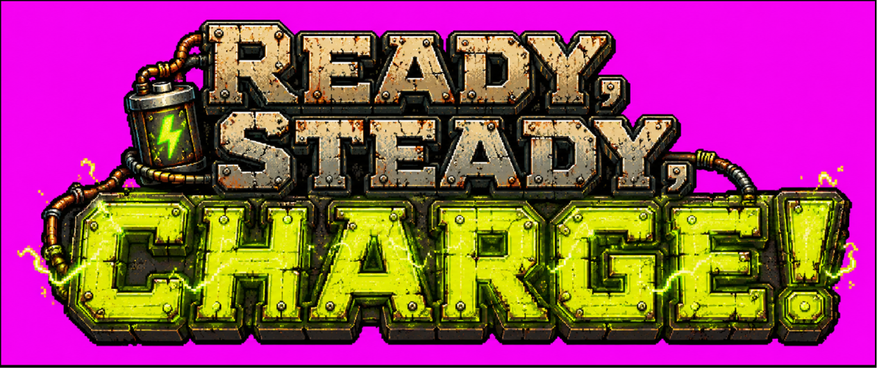 Ready, Steady, CHARGE! – AI製ゲームのスクリーンショット