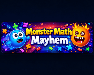 Monster Math Mayhem game screenshot