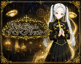 残念院さんすくすくクリッカー game screenshot