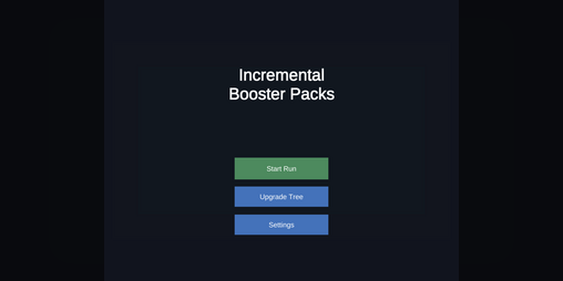 Cover image for Incremental Booster Packs