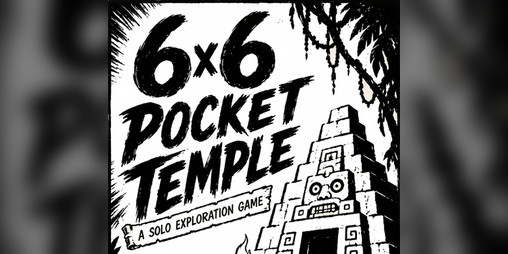 Cover image for 6x6 Pocket Temple Mini-Zine