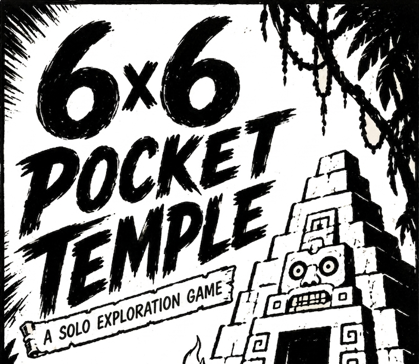 Cover image for 6x6 Pocket Temple Mini-Zine