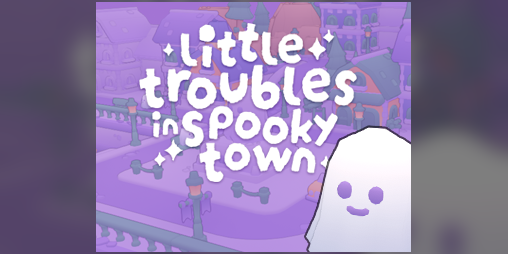 Cover image for Little Troubles in Spooky Town