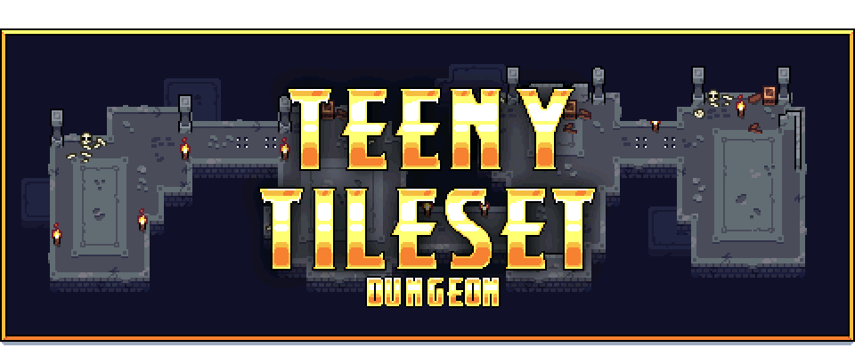 Teeny Tileset: Dungeon