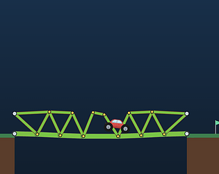 Bridge Builder game screenshot