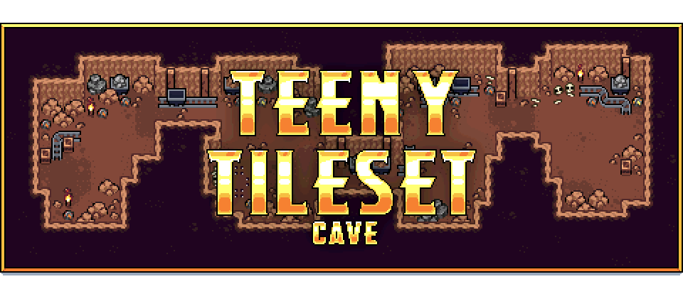 Teeny Tileset: Cave