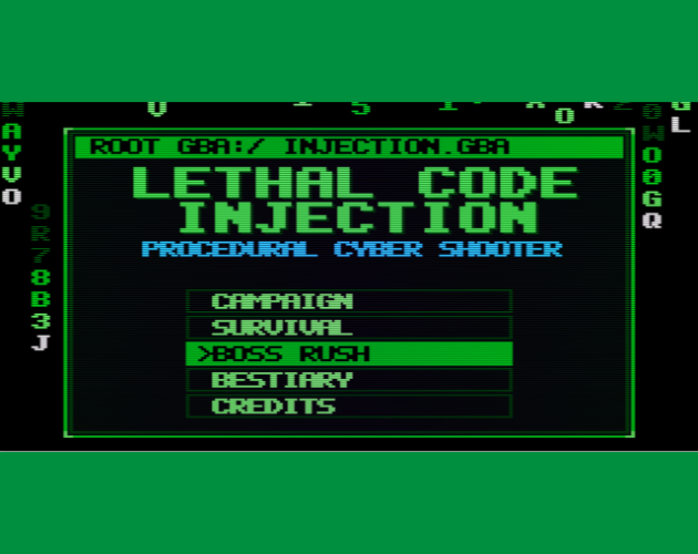 Screenshot 1 for Lethal Code Injection GBA