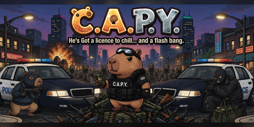 Cover image for CAPY He's got a licence to chill... and a flashbang (DEMO)