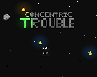 Concentric Trouble game screenshot