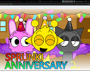 sprunki anniversary second (or 2) animated