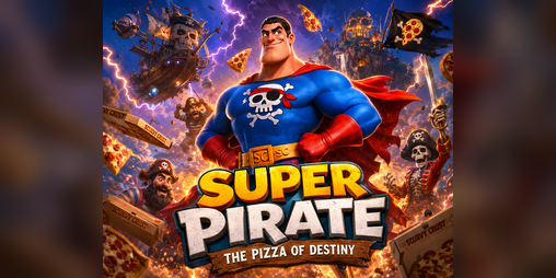 Cover image for Super Pirate: The Pizza of Destiny