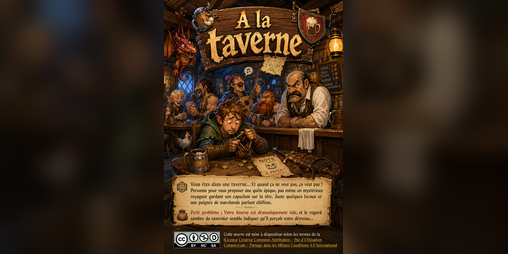 Cover image for A la taverne