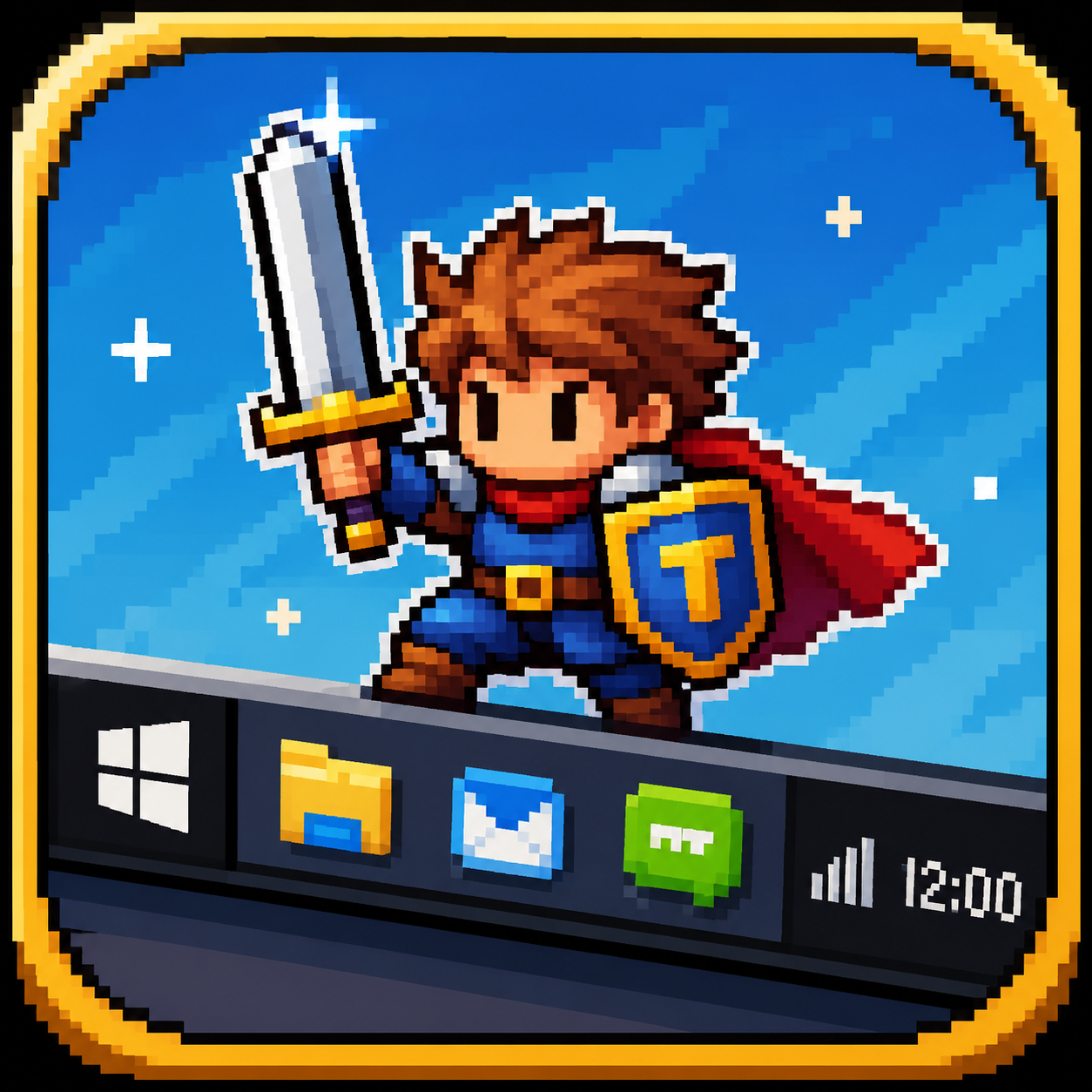 Cover image for Taskbar Idle: Hero's Story