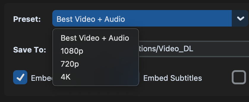 yt-dlp-desktop-gui screenshot 2