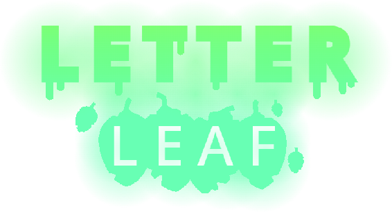 LETTER LEAF